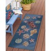 Liora Manne Marina Coastal Indoor/Outdoor Pillow.. - 2 of 4