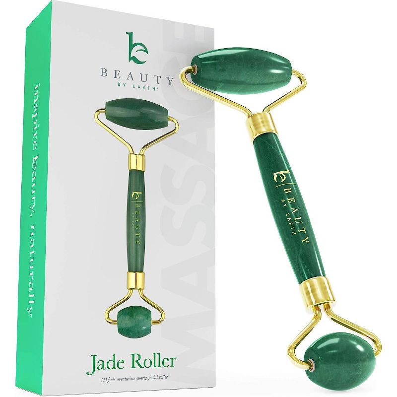 Beauty by Earth Jade Roller Face Roller Skin Care Tools, Face Massager Roller, 1 of 13