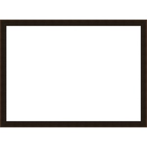 Amanti Art Espresso Brown Framed Dry Erase Magnetic Board - 1 of 4