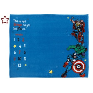 Marvel Comics Super Soft Milestone Baby Blanket - 1 of 4