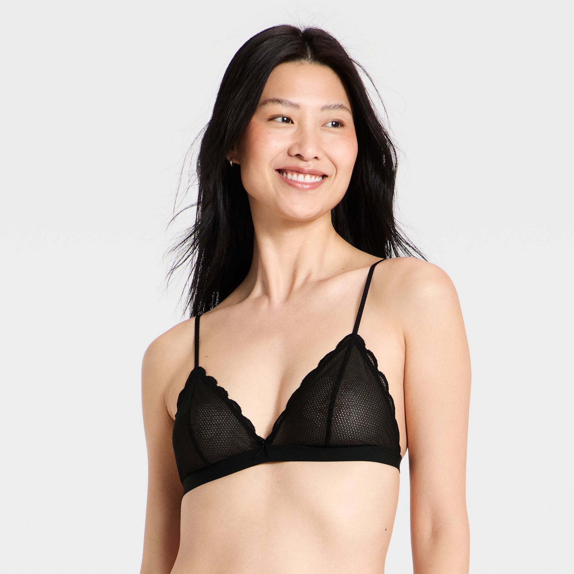 Women's Unlined Bralette - Auden™ Black XS