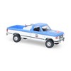 Greenlight 1/64 1991 Ford F-250 XL Pickup Truck, Chevron, Blue Collar Collection Series 14 35300-D - 2 of 4