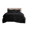 3Pcs Duvet Set, Solid Bedding Set, Polyester Bed Comforter - 4 of 4
