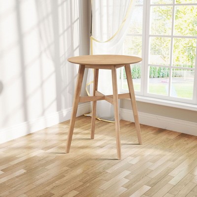 CAVINAS Dining Table Kitchen Table Bar Table Wooden High Top Table for Dining Room, Restaurant, Pub