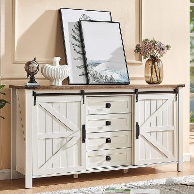 distressed white