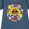 Girls' - LOL Surprise! - Free Spirit Doll Graphic Short Sleeve Fleece Dress - 2 of 4