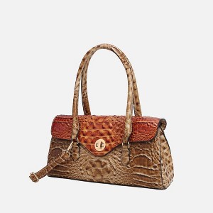 MKF Collection Liviana Women’s Shoulder Bag Croc-Embossed Chic and Versatile Timeless Handbag by Mia K - 1 of 4