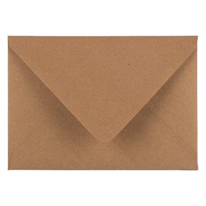 JAM PAPER #10 Business Commercial Envelopes - 4 1/8 x 9 1/2 - Brown Kraft Manila - 100/Pack - 1 of 1
