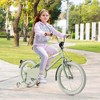 Costway 18" Kids Bike with Adjustable Saddle Handlebar Removable Training Wheels Handbrake Green/Red/Pink/Blue/Black - 4 of 4
