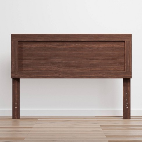 Full full Xl Leah Classic Wood Headboard Rustic Mahogany