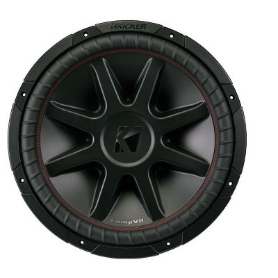 Kicker CompVR 15-Inch (38cm) Subwoofer, DVC, 2-Ohm, 500W
