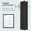 2-Pack 94.5 x 12.6 in. MDF Acoustic Slat Wall Panel for Modern Interior Decor, TV Background, Living Room - 4 of 4
