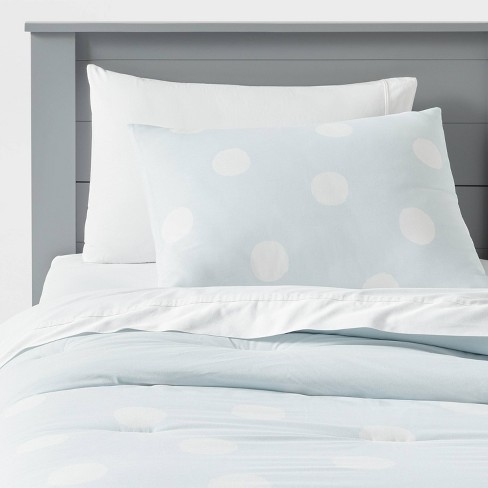 Blue and white comforter hot sale target