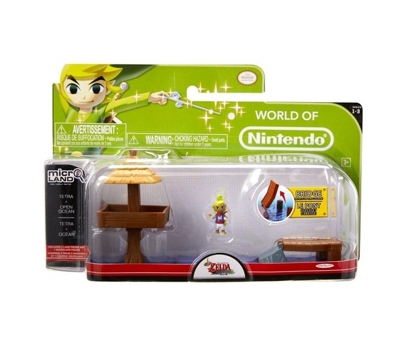 Legend of Zelda Micro Figure Playset: Tetra & Open Ocean