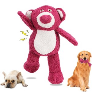 Large Plush Squeaky Dog Toys to Keep Them Busy for Small Medium Large Breed, Cute Animals Puppy Teething Chew Toys - 1 of 4