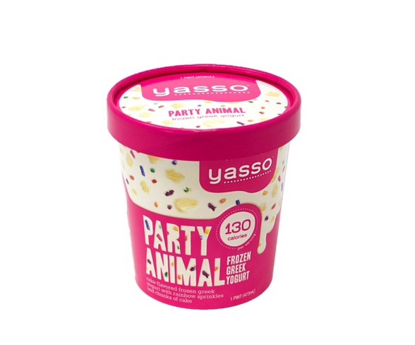 Yasso Frozen Greek Yogurt - Party Animal - 1pt
