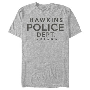 Men's Stranger Things Hawkins Police Department T-Shirt - 1 of 4