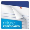Ampad Recycled Writing Pads, Narrow Rule, Politex Green Kelsu Headband, 50 White 5 x 8 Sheets, Dozen - 4 of 4