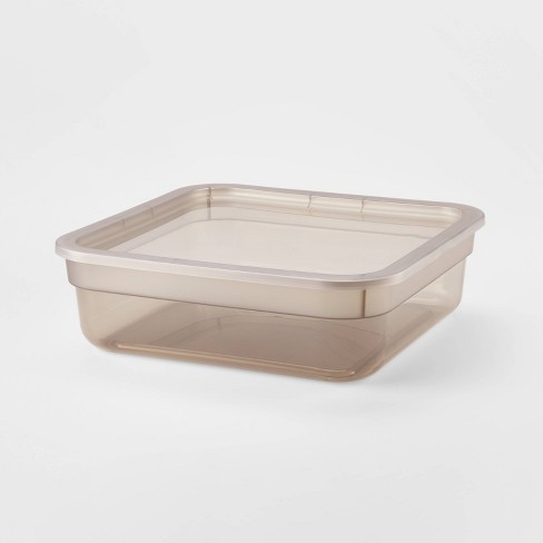 6.5 Qt. Nestable Storage Organizer Bin, Small, Pack of 4