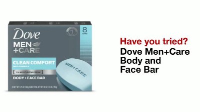 Dove MenplusCare Men's Bar Soap Deep Clean 3.75 oz, 2 Bars