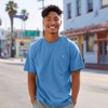 Dalix Mens Lil Bolt Midweight Garment Dye Tee - 3 of 4