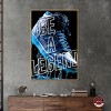 Notoriart Be a Legend Sneaker Drip Wall Art Framed - 2 of 4