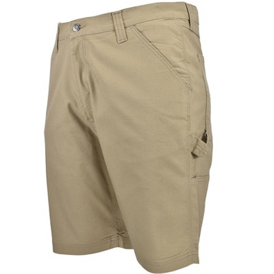 Full Blue Men's Performance Stretch Duck Canvas Carpenter Short | Khaki ...