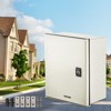 VEVOR NEMA Electric Box, 12x10x6'' NEMA 4X Fiberglass Electric Enclosure, IP66 Water & Dust Resistant, Mounting Plate (30x25x14 cm), Light Gray - 2 of 4