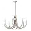 Savoy House Sorrento 8 - Light Chandelier in  Satin Nickel - 3 of 4