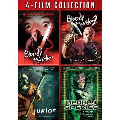 4 Film Collection: Bloody Murder / Bloody Murder 2 / Junior / Deadly Species (DVD)(2011)