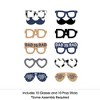 Big Dot of Happiness My Dad is Rad Glasses - Paper Card Stock Father's Day Photo Booth Props Kit - 10 Count - 3 of 4