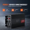 VEVOR Modified Sine Wave Inverter, 1500W, DC 12V to AC 120V Power Inverter with 2 AC Outlets 2 USB Port 1 Type-C Port 6 Spare Fuses, Black - 4 of 4