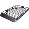 150LB Heavy Duty Roof Rack Basket, 66.1"x39.4" Universal Roof Rack Cargo Carrier Basket Rooftop Luggage Holder Weather Resistant Top Mount Cargo Rack - 4 of 4
