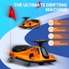24V Electric Drift Go-Kart for Kids Ages 3-12 with 1:1 Steering Ratio, Rear-Wheel Drifts¨C Safe & Durable Ride-On Kart - 2 of 4