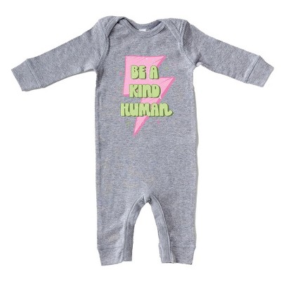 The Juniper Shop Be A Kind Human Lightning Bolt Baby Romper