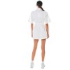 Women's Shoulder Pad Shirt Romper - Grey Lab - 2 of 4