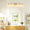 Rectangular Aluminum Framed Wall Bathroom Vanity Mirror - 3 of 4