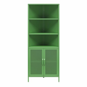 Novogratz Channing Corner Storage Cabinet with 2 Doors - 1 of 4