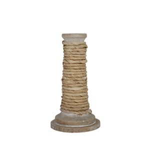 Wrapped Reed Taper Holder by Foreside Home & Garden - 1 of 4