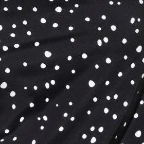 black white dots