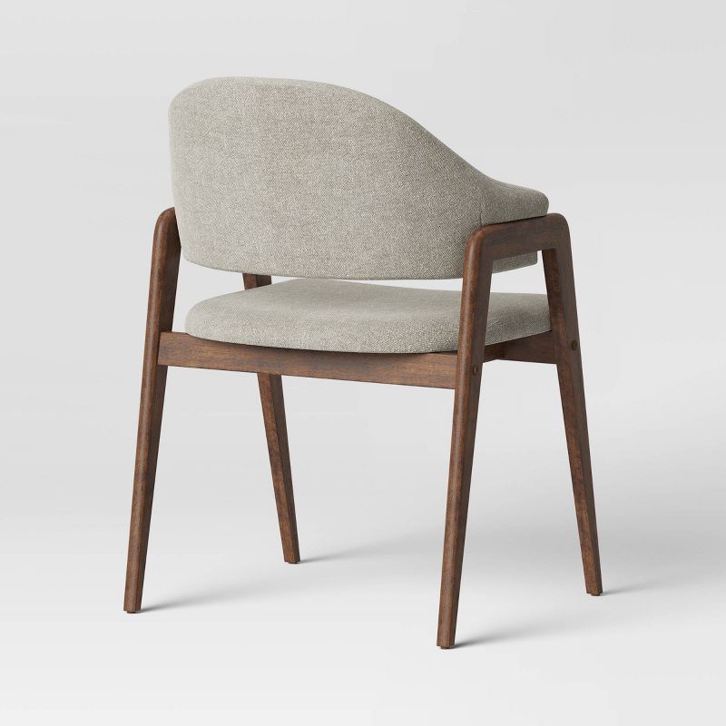 Ingleside Open Back Upholstered Wood Frame Dining Chair - Threshold™, 4 of 10