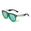 Boys' Minecraft Rectangle Sunglasses & Sunglass Case - Green: UV Protection, Creeper Design, Ages 3-10 - 2 of 4