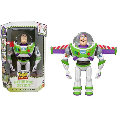 Детские фигурки Toy Story 5 Disney and Pixar Toy Story 5 Ultimate Action Buzz Lightyear Figure with Animated Mode 12"