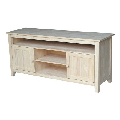 62" Entertainment TV Stand with 2 Doors - International Concepts