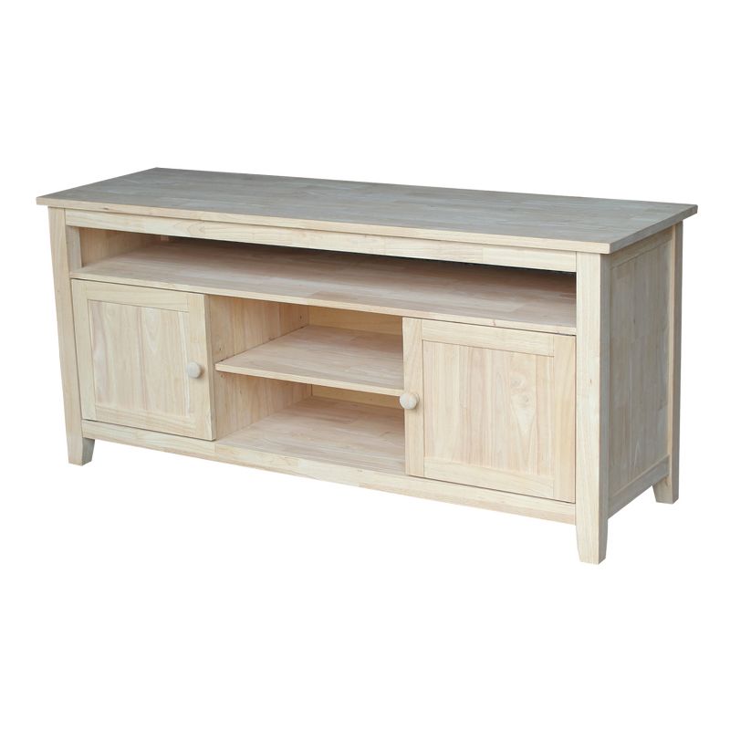 62" Entertainment TV Stand with 2 Doors - International Concepts, 1 of 15