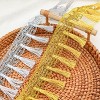 Fringe Tassel Lace Trim, 11 Yards 2.4 inch Wide, Sewing Trim for Curtain Embellishment Lamp Shade Tablecloth Stage Decor DIY Craft - 4 of 4