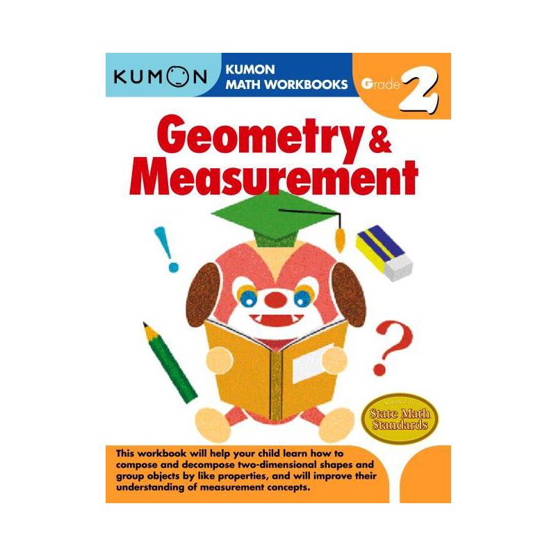 Grade 2 Geometry and Measurement Kids' Workbook - Paperback