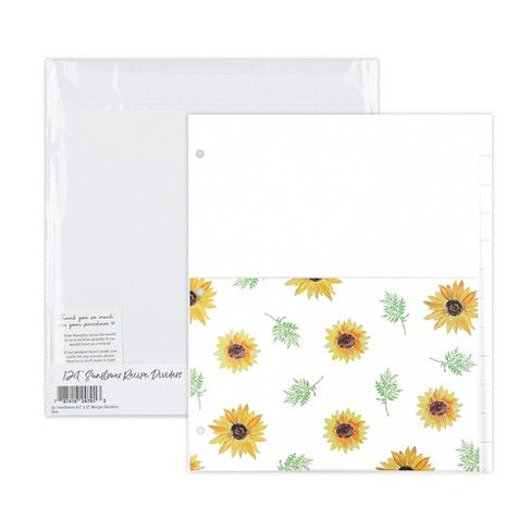 Outshine Premium 4 X 6 Recipe Cards Dividers With Labels : Target