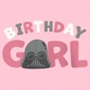 Girl's Star Wars Birthday Girl Cartoon Darth Vader T-Shirt - image 2 of 4