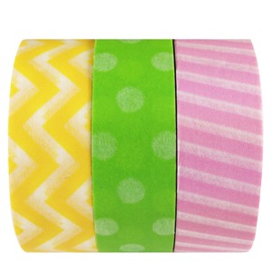 Wrapables It's a Girl! Japaese Washi Tape Masking Tape, Set of 3 - 1 of 3